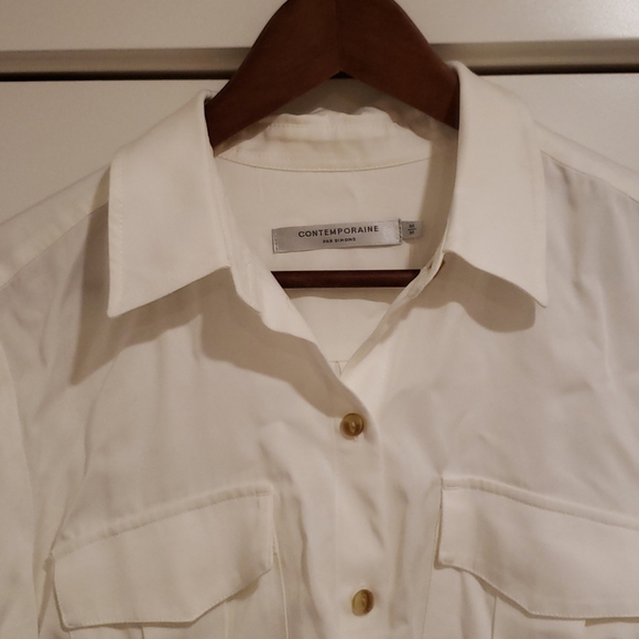 White Contemporaine blouse - Picture 2 of 2